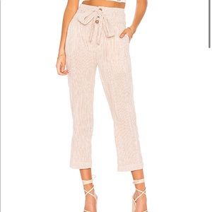 Free People Rumors Yarn Dye Harem Pant